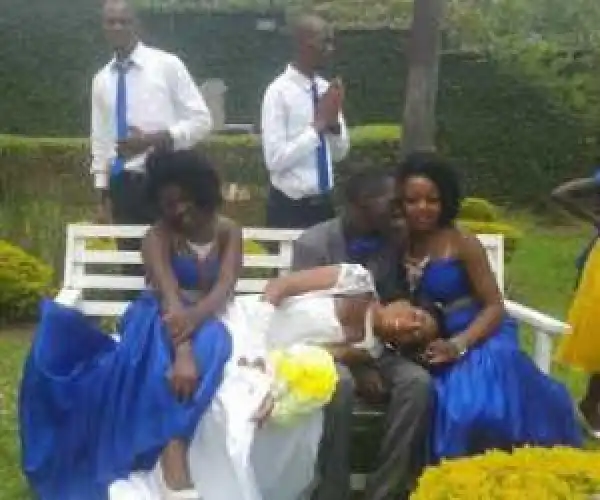 What Sort of Wedding Photo Pose is This?